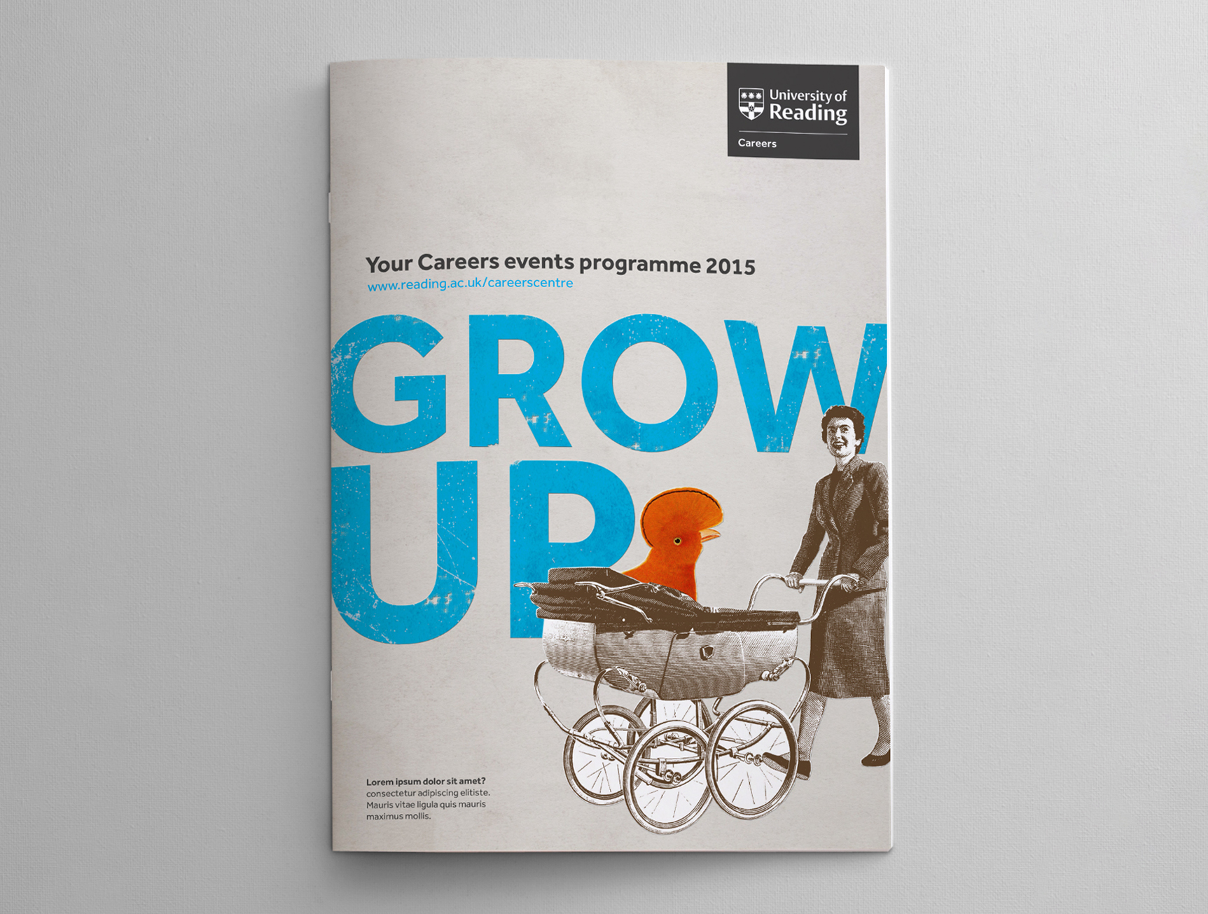 University of Reading Careers booklet cover