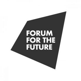 Forum for the Future logo (grey) by IE Brand