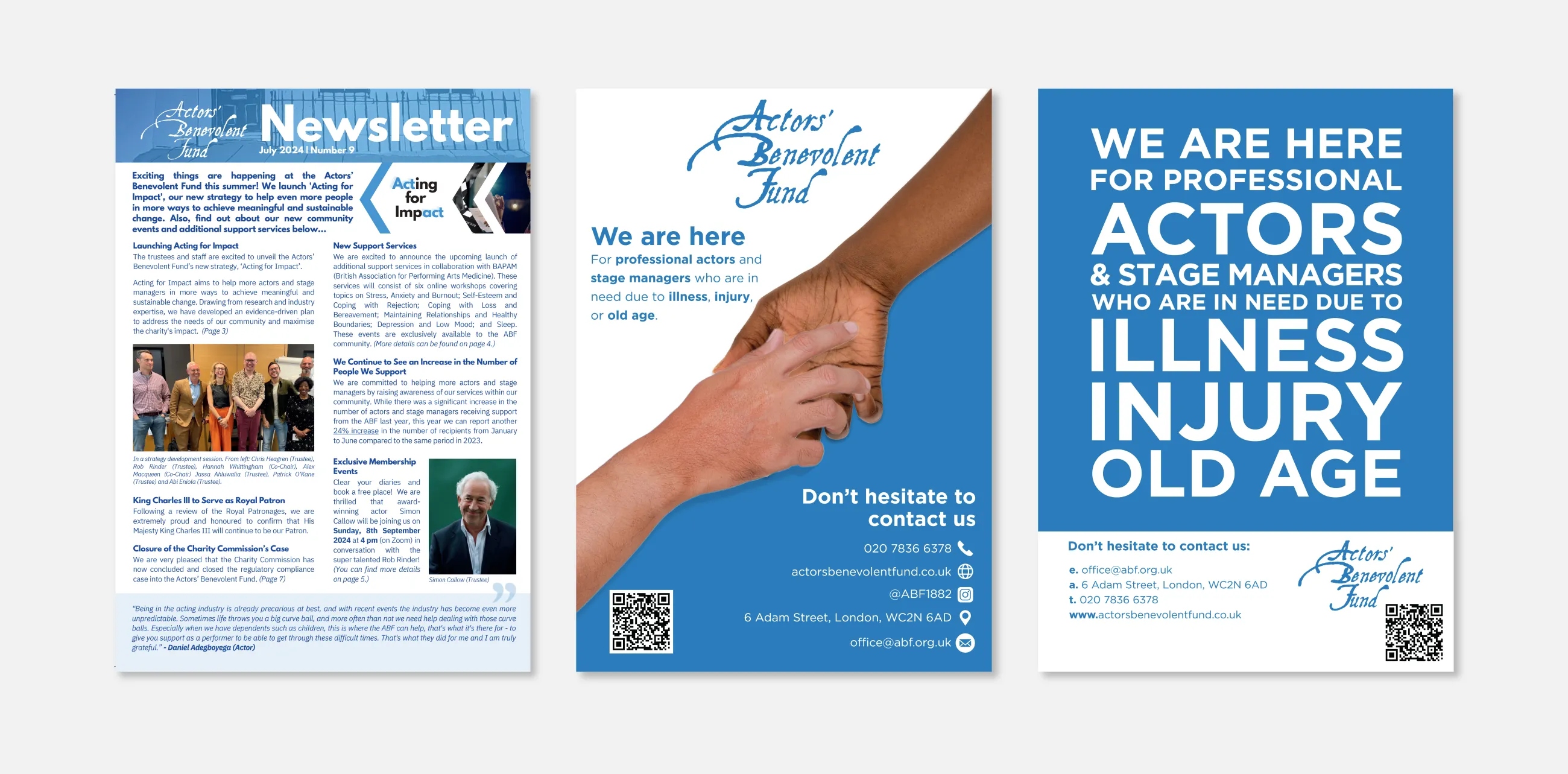 Actors Trust old brand